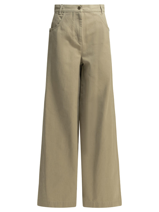 Casual wide-leg pants Trousers