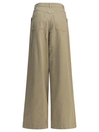Casual wide-leg pants Trousers