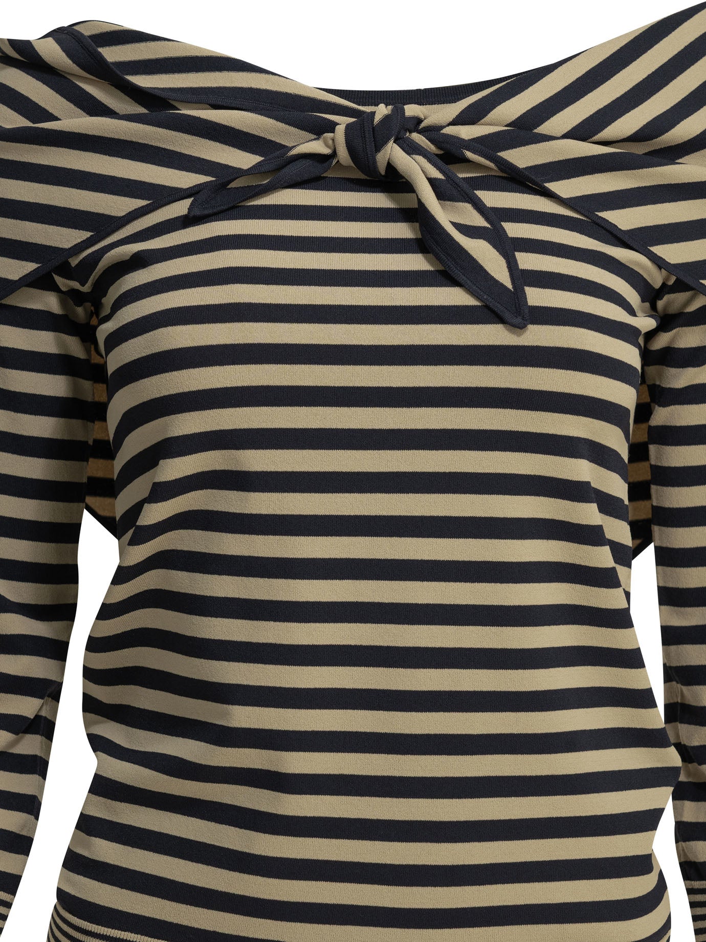Scarf neck sweater Knitwear