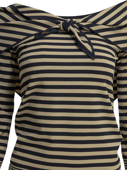 Scarf neck sweater Knitwear