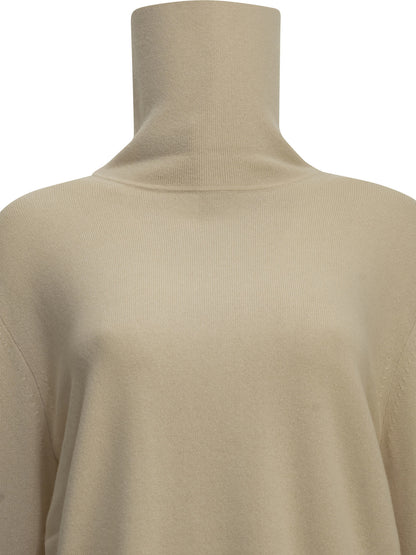 Wool and cashmere turtleneck sweater Knitwear