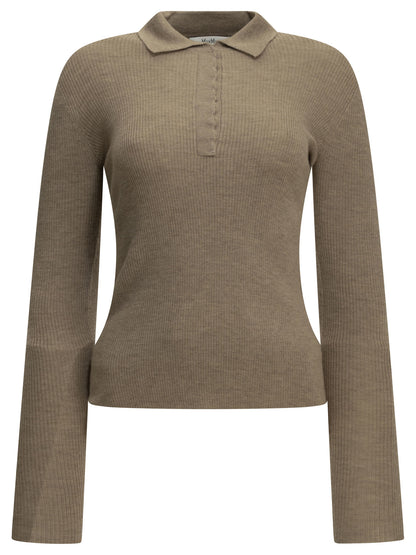 Cashmere polo shirt Knitwear