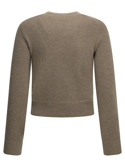Crew-neck sweater made of wool and cashmere Knitwear