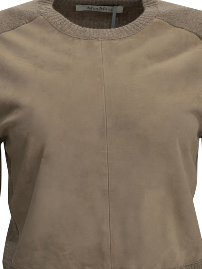 Crew-neck sweater made of wool and cashmere Knitwear