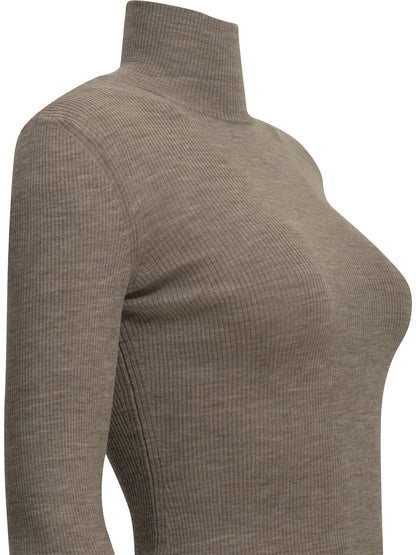 Virgin wool turtleneck sweater Knitwear