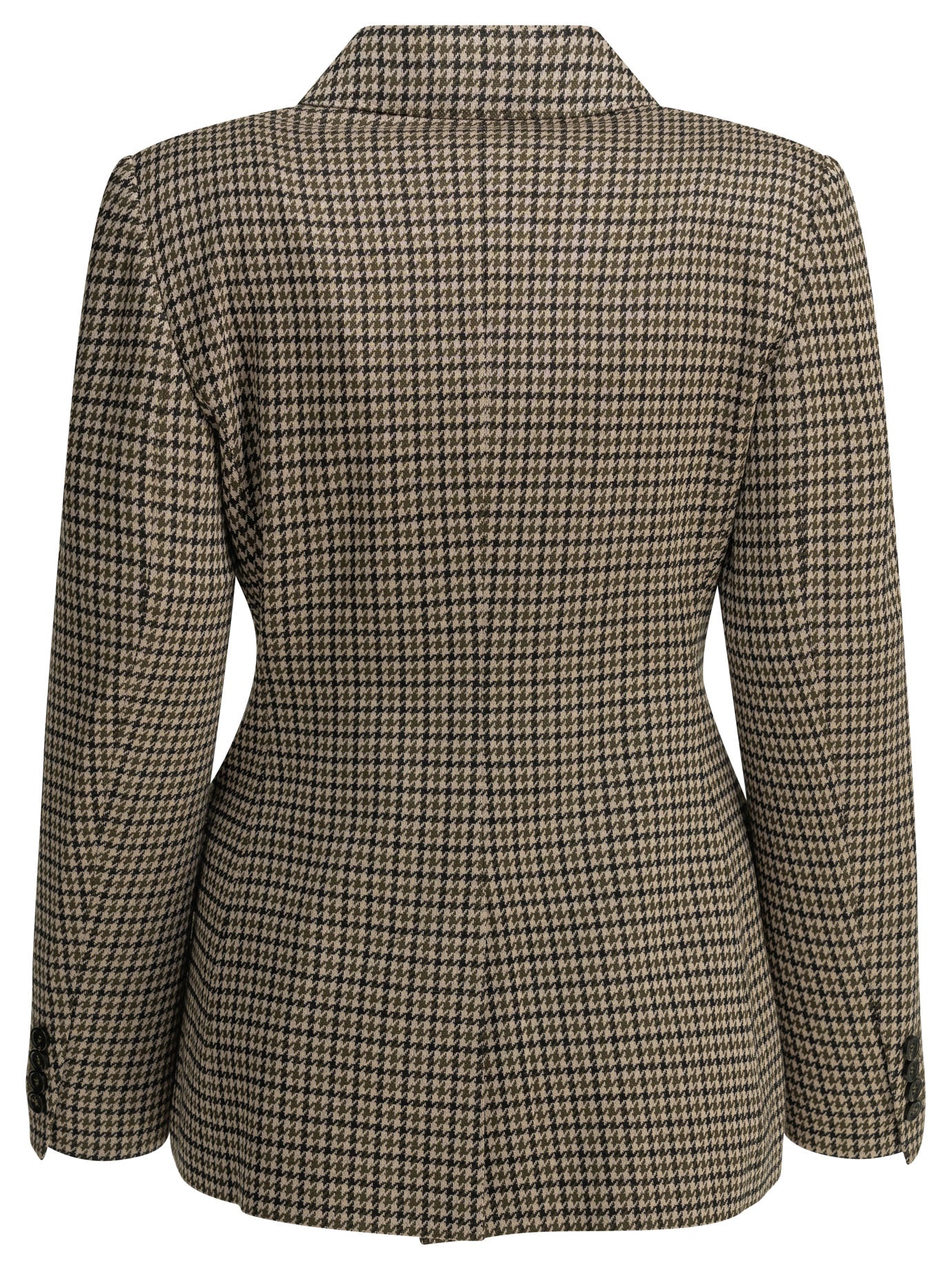 Double-breasted houndstooth blazer Jackets and Coats