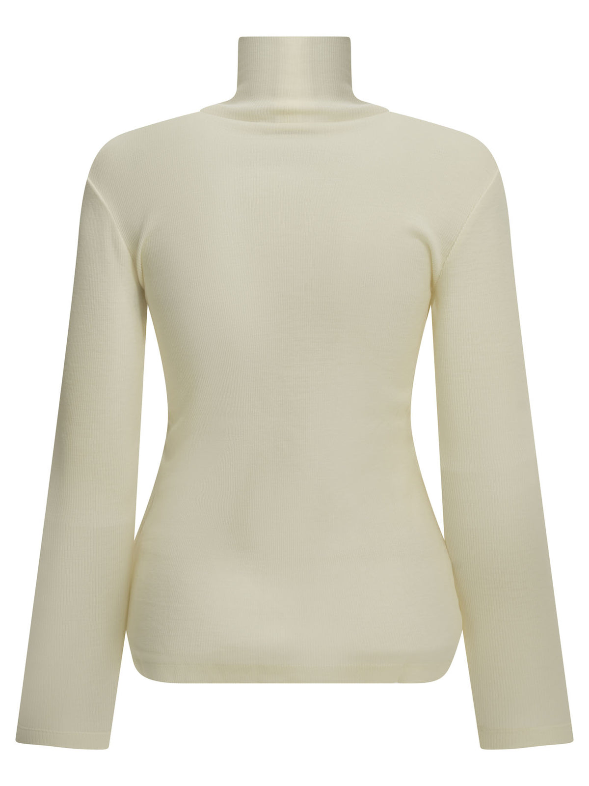Wool jersey turtleneck sweater Knitwear