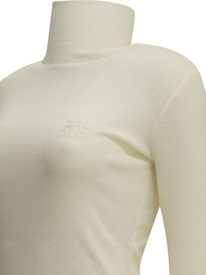 Wool jersey turtleneck sweater Knitwear