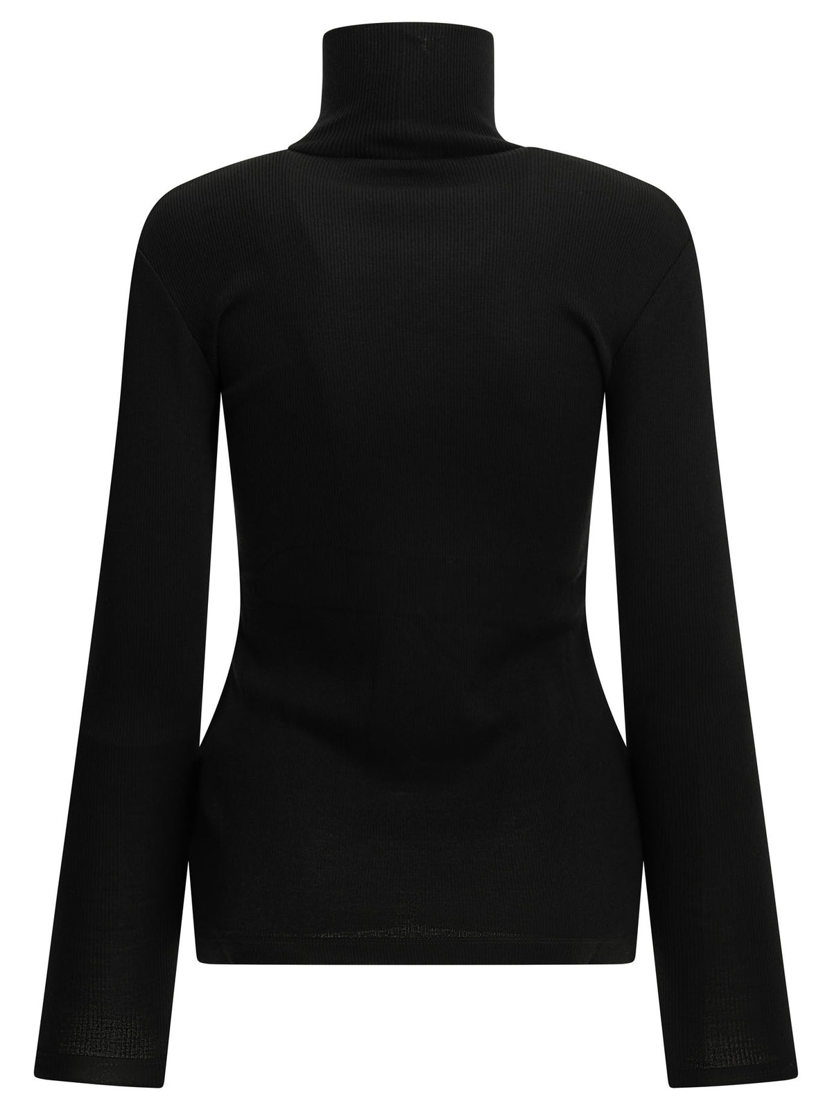 Wool jersey turtleneck sweater Knitwear
