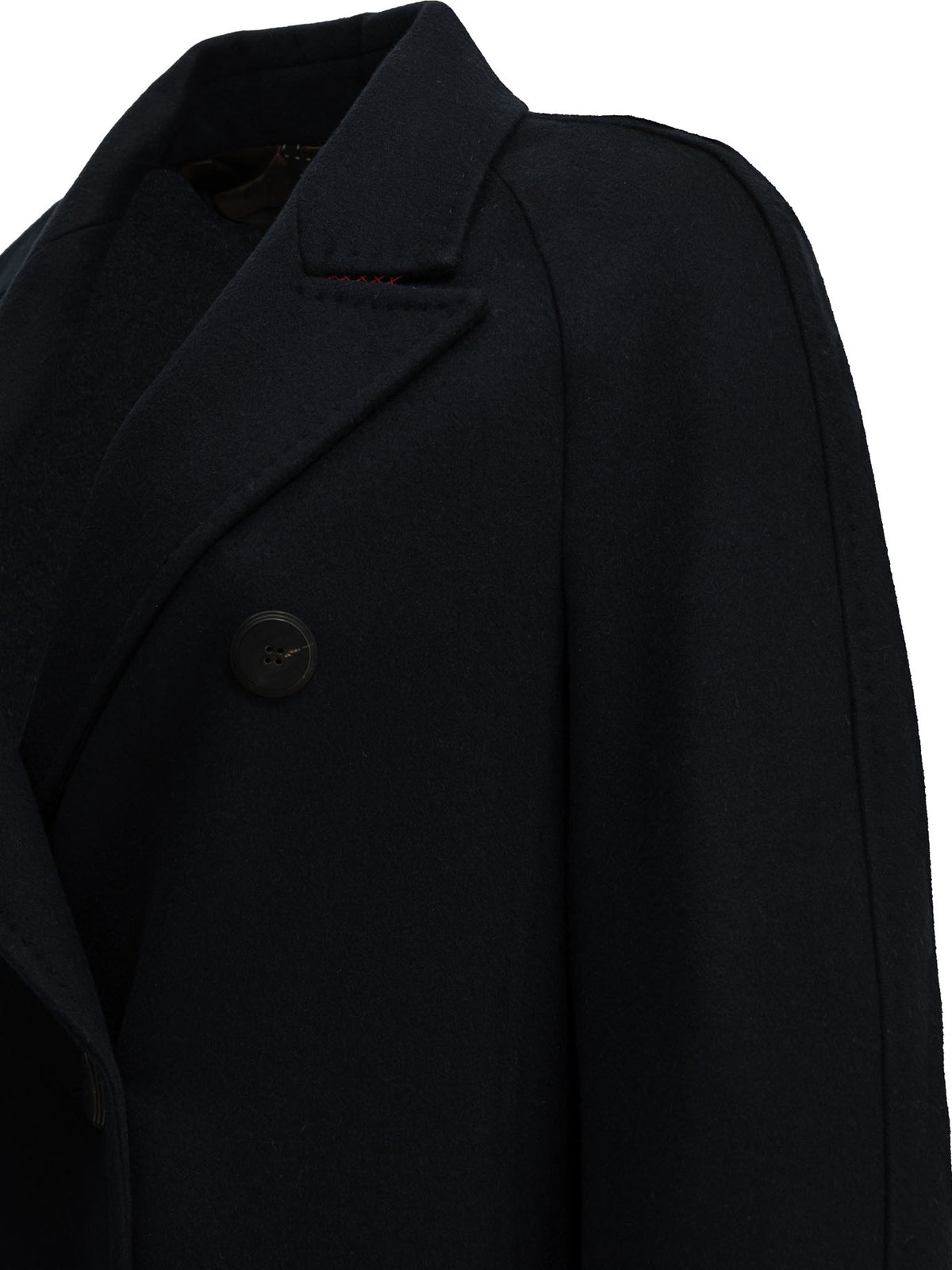 Long double-breasted cashmere coat Jackets and Coats