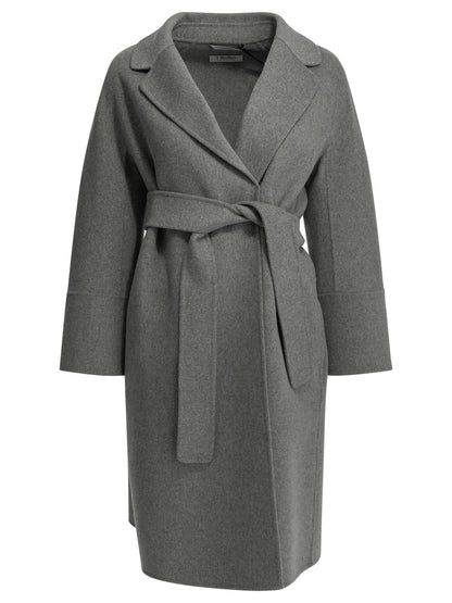 Short double-layer wool coat Jackets and Coats
