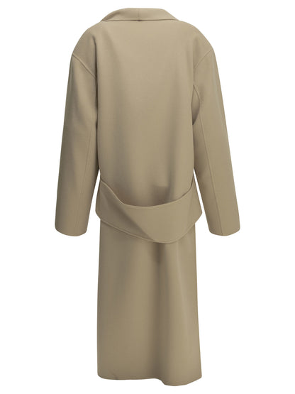 Long virgin wool coat Jackets and Coats