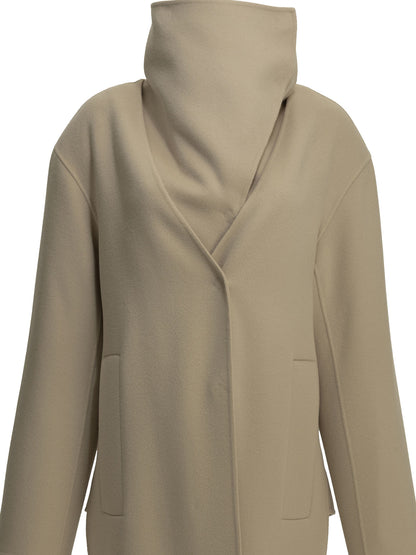 Long virgin wool coat Jackets and Coats