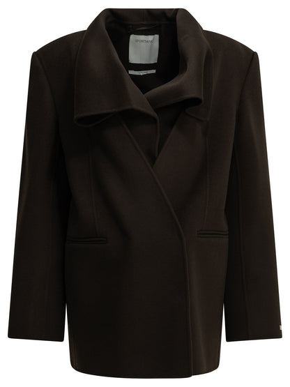 Short virgin wool coat Jackets and Coats