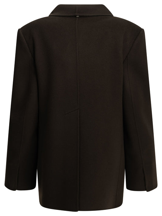 Short virgin wool coat Jackets and Coats