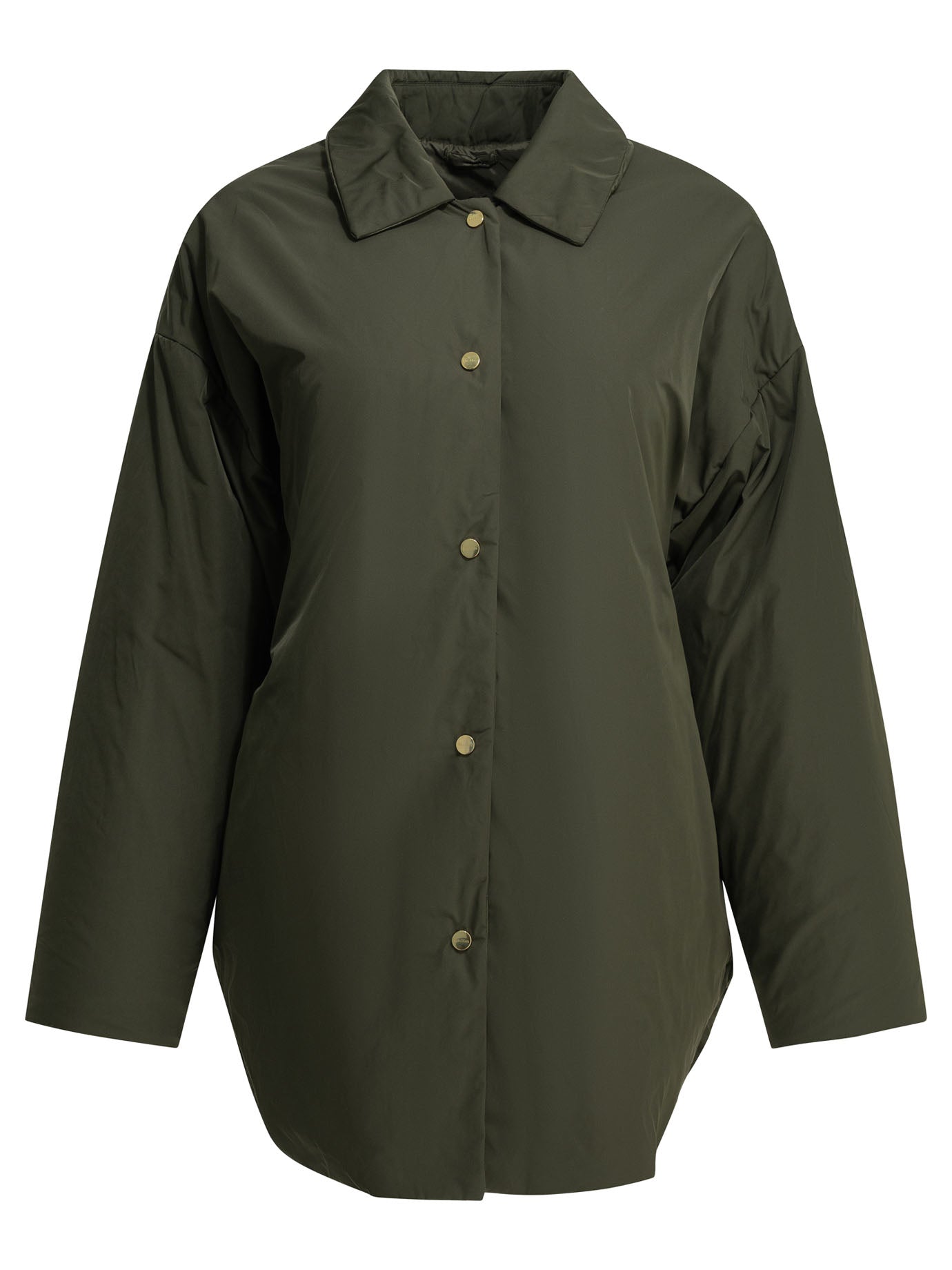 Reversible water-resistant padded jacket Jackets and Coats
