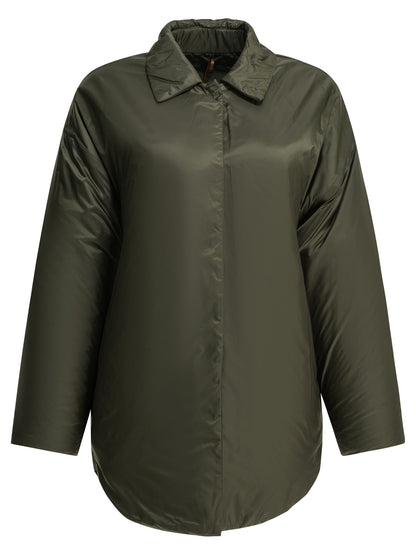 Reversible water-resistant padded jacket Jackets and Coats