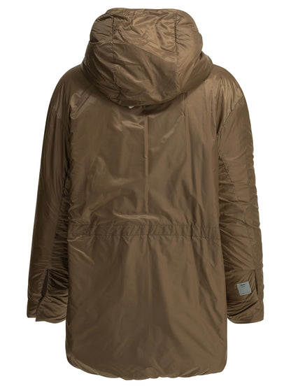 Reversible Water-Repellent Parka Jackets and Coats