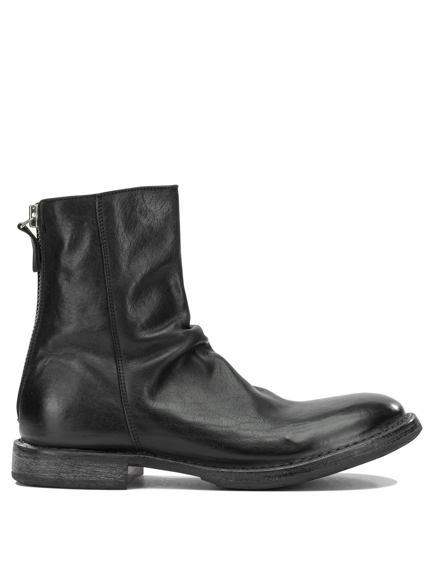 "Minsk" Ankle Boots with Zipper Boots and Ankle Boots
