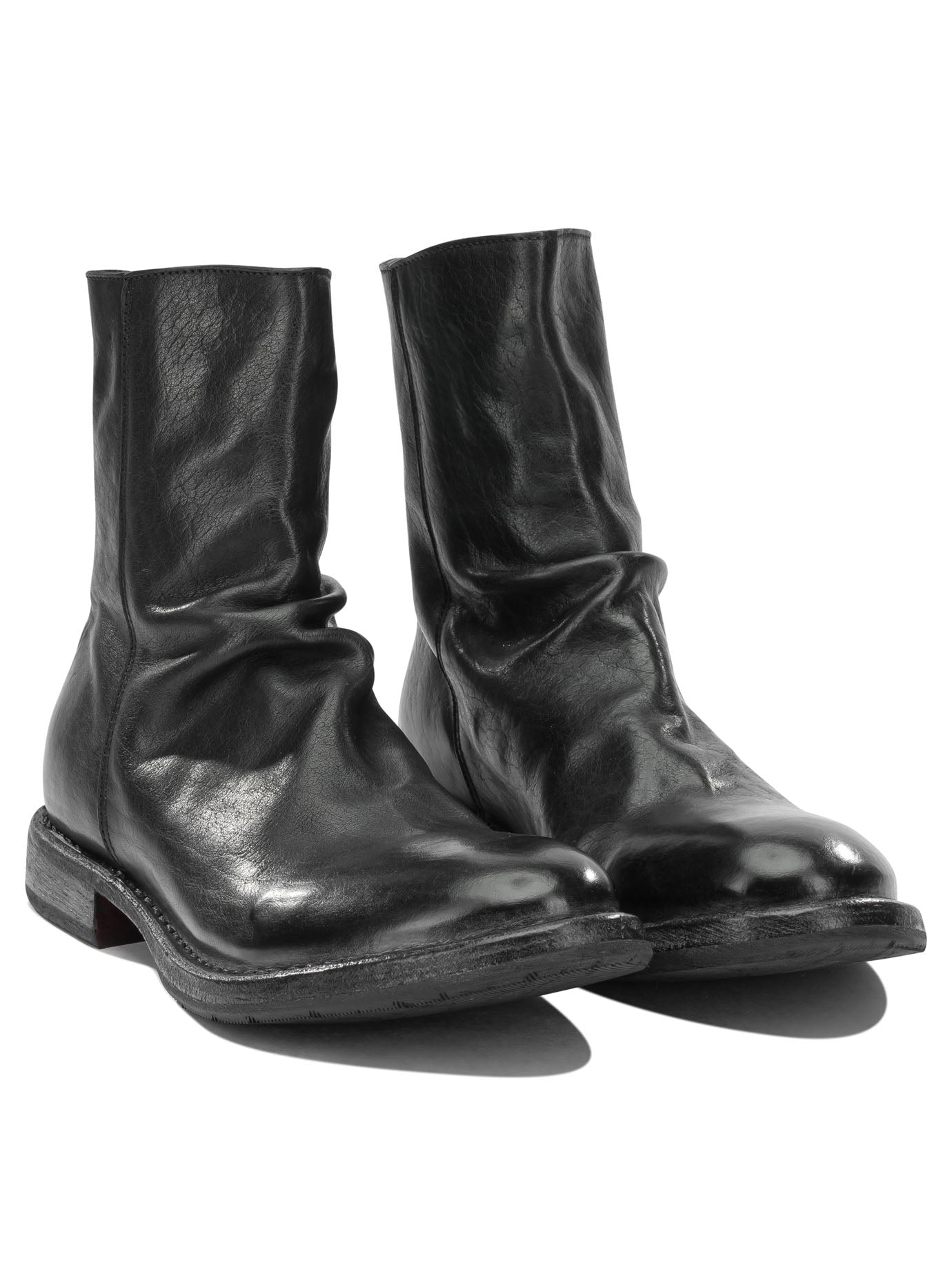 "Minsk" Ankle Boots with Zipper Boots and Ankle Boots