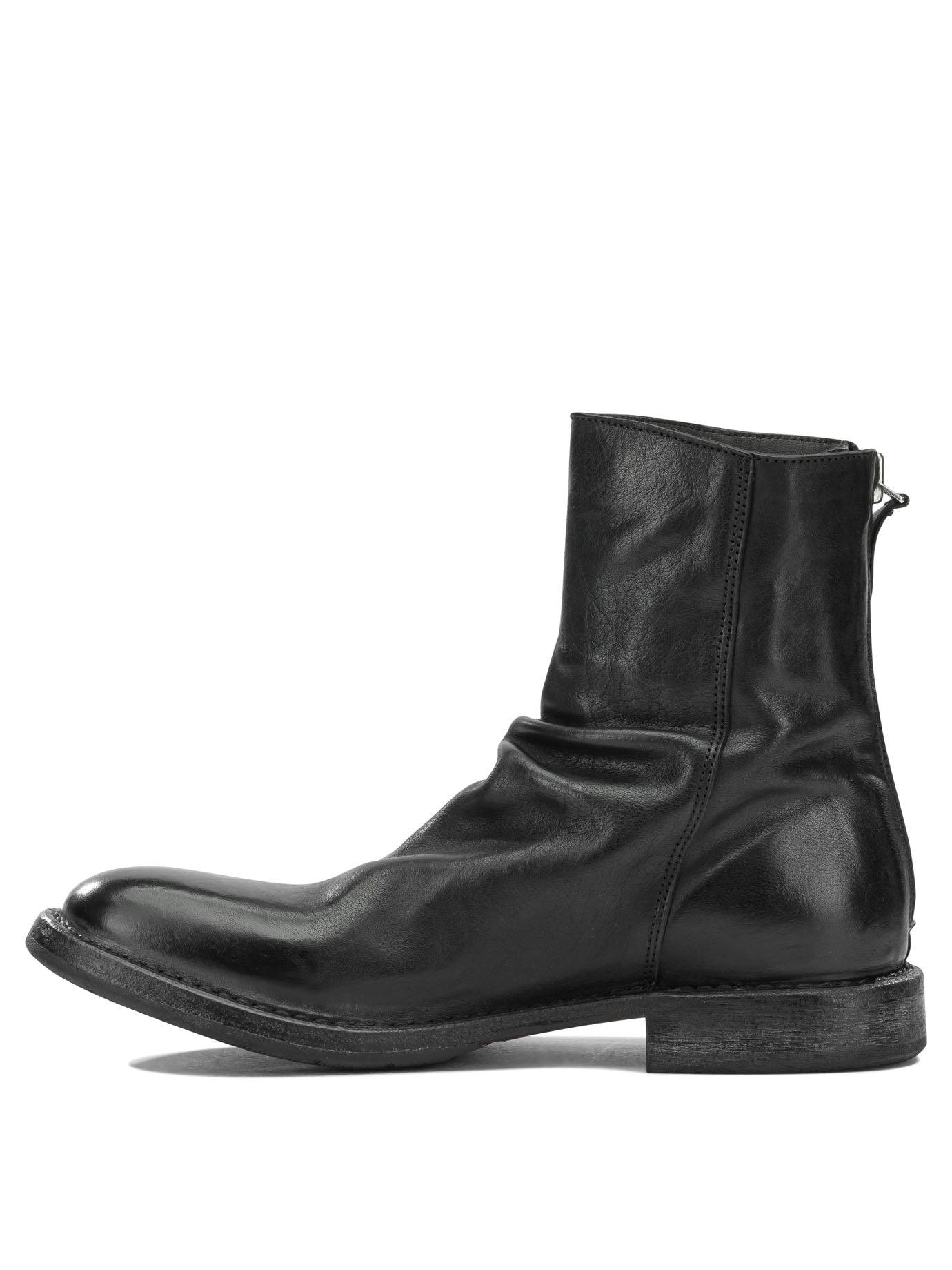 "Minsk" Ankle Boots with Zipper Boots and Ankle Boots
