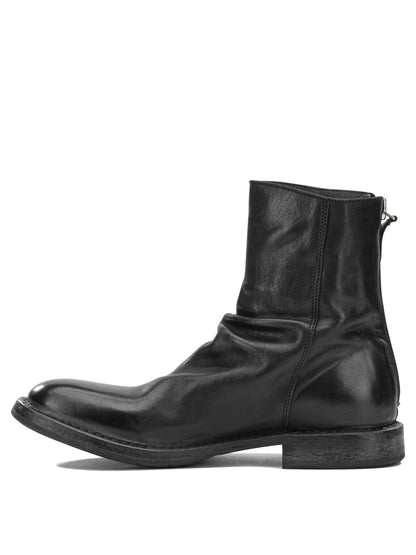 "Minsk" Ankle Boots with Zipper Boots and Ankle Boots