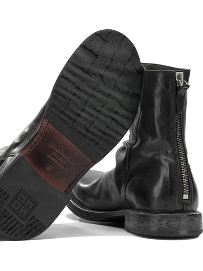 "Minsk" Ankle Boots with Zipper Boots and Ankle Boots