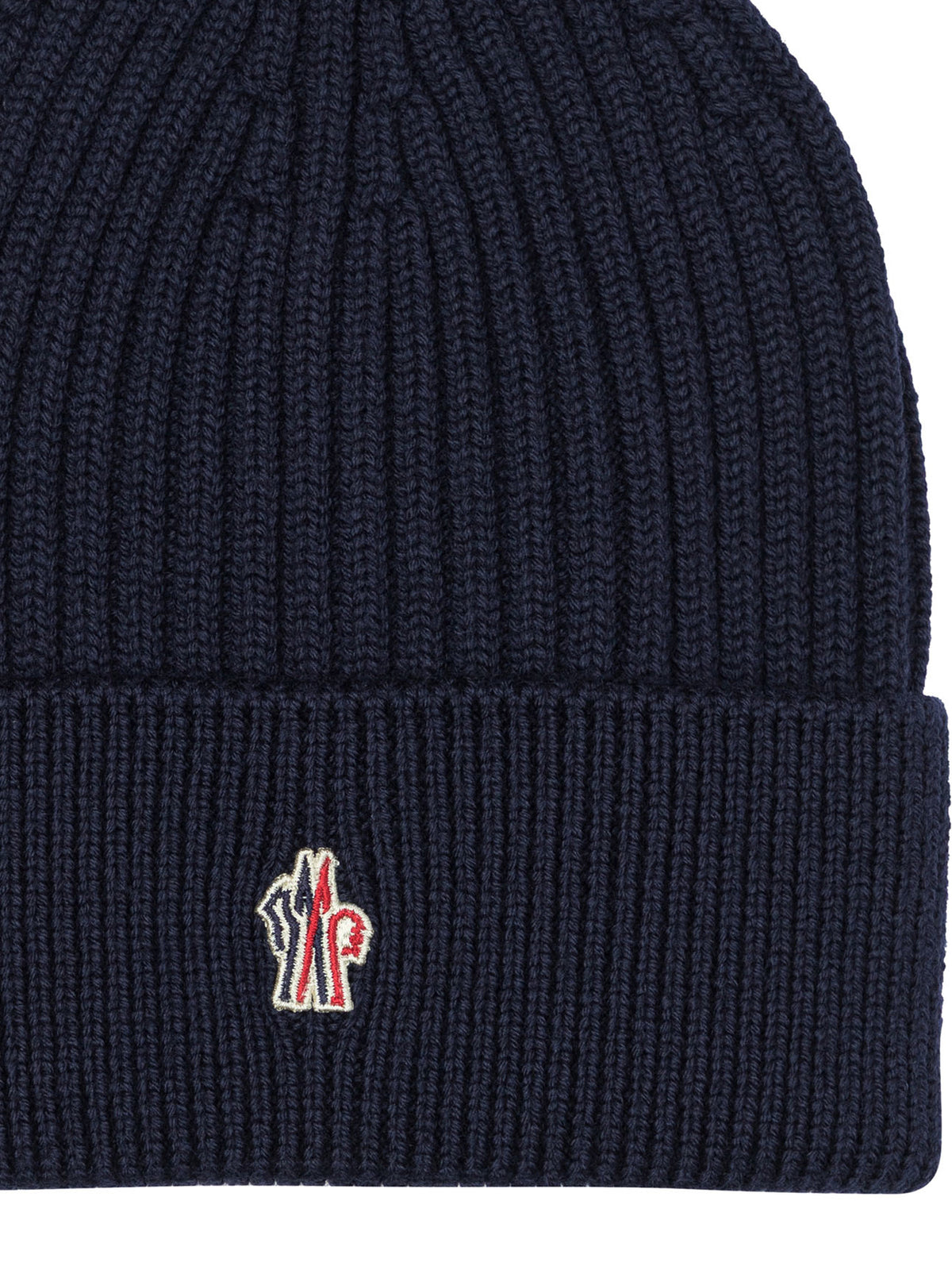 Wool beanie with logo Hats
