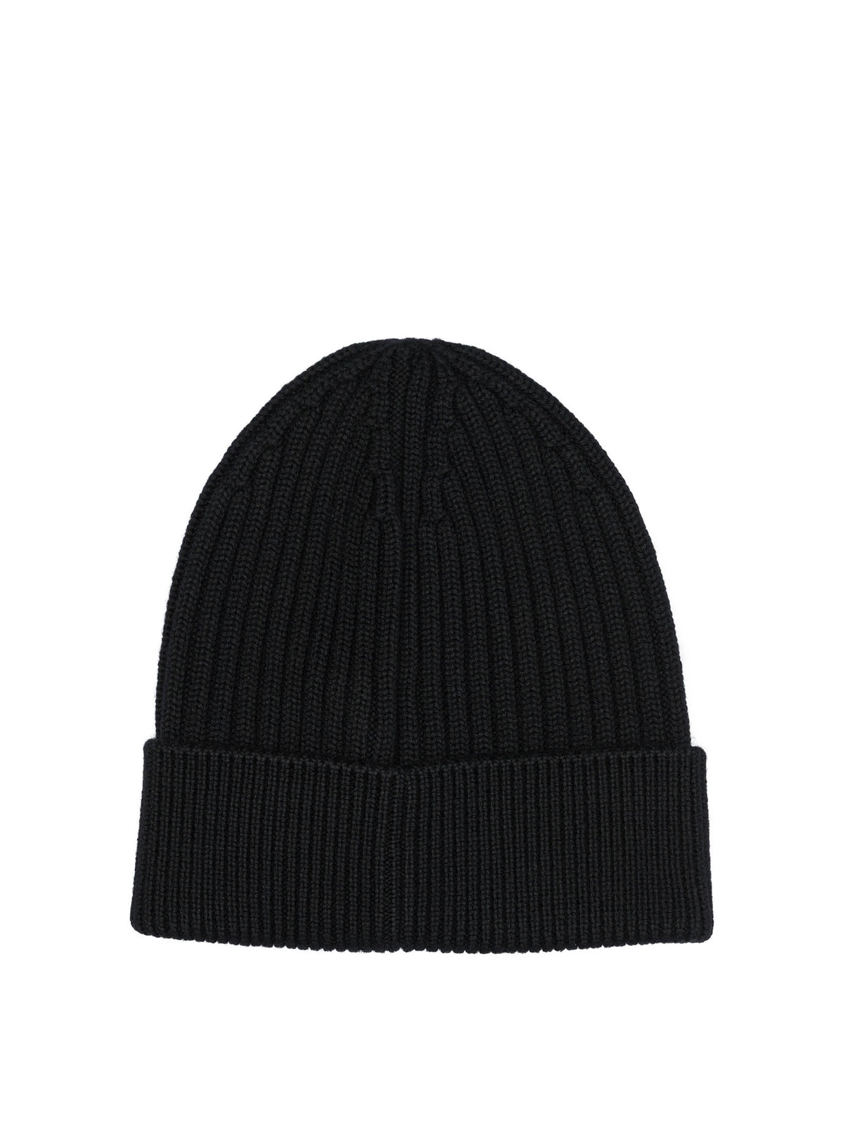 Wool beanie with logo Hats