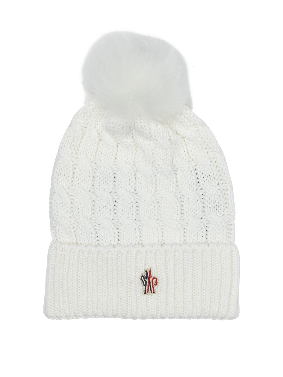 Wool beanie with logo Hats