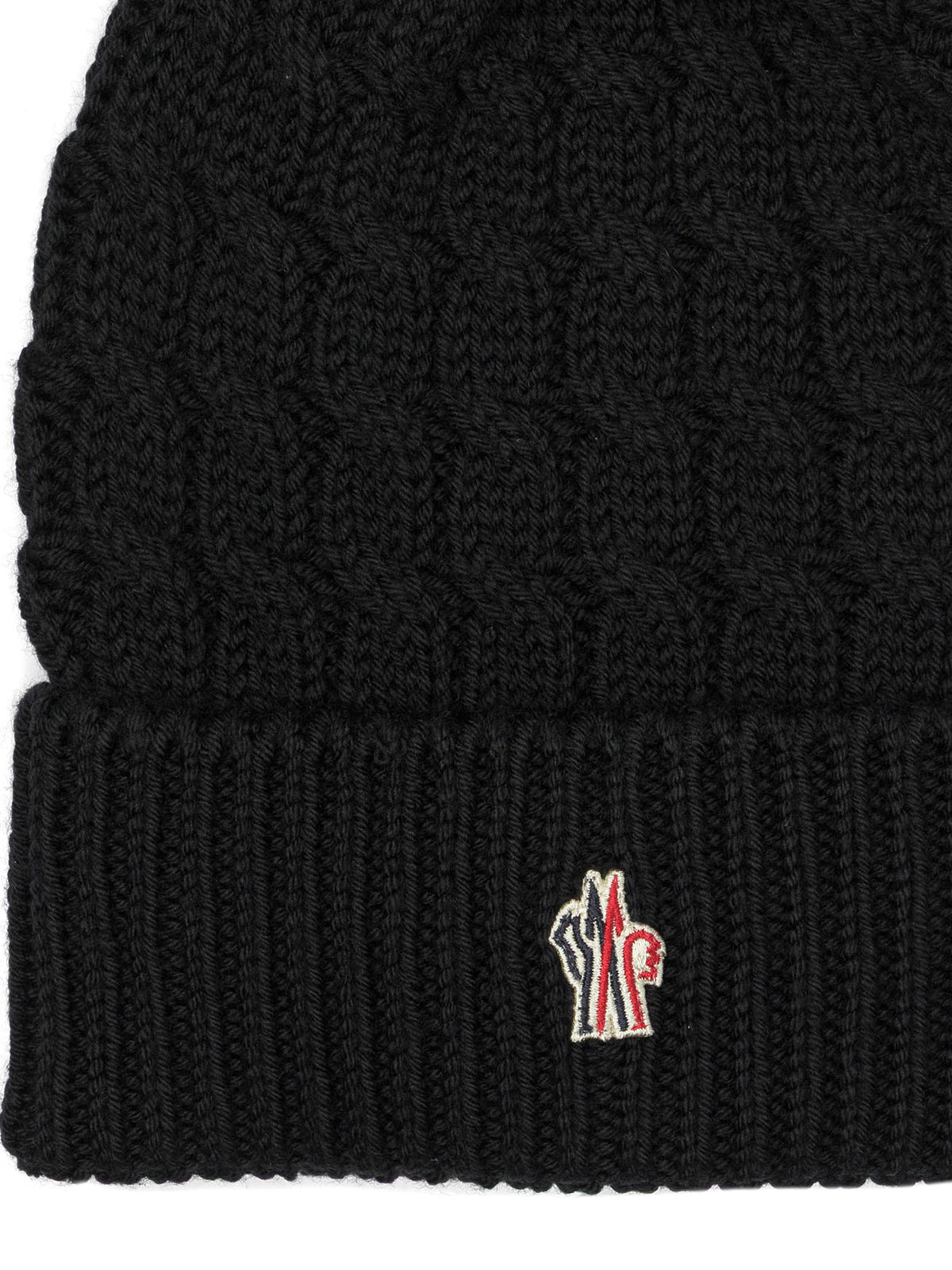 Wool beanie with logo Hats
