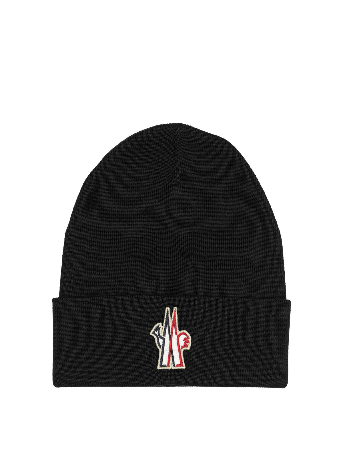 Wool beanie with logo Hats