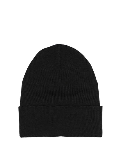 Wool beanie with logo Hats