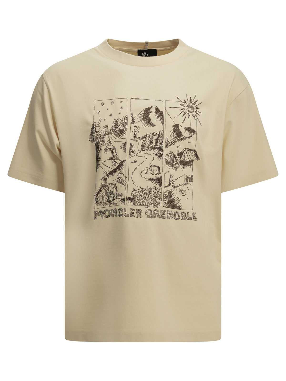"Mountain Landscape" Crew-Neck T-Shirt T-shirts
