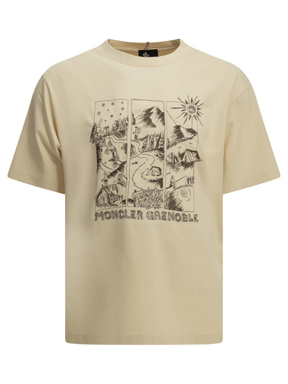 "Mountain Landscape" Crew-Neck T-Shirt T-shirts