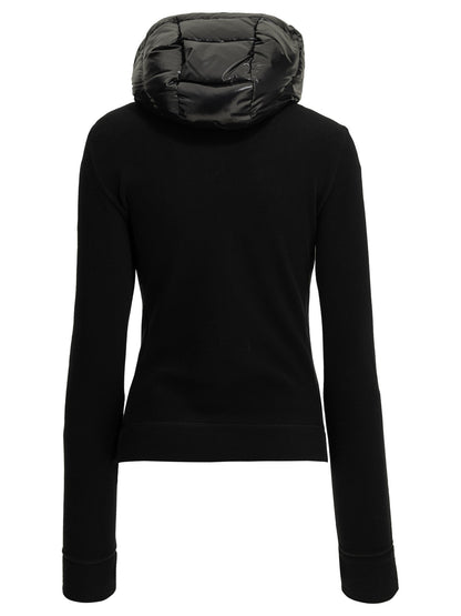 Padded Zip-Up Sweatshirt Sweatshirts
