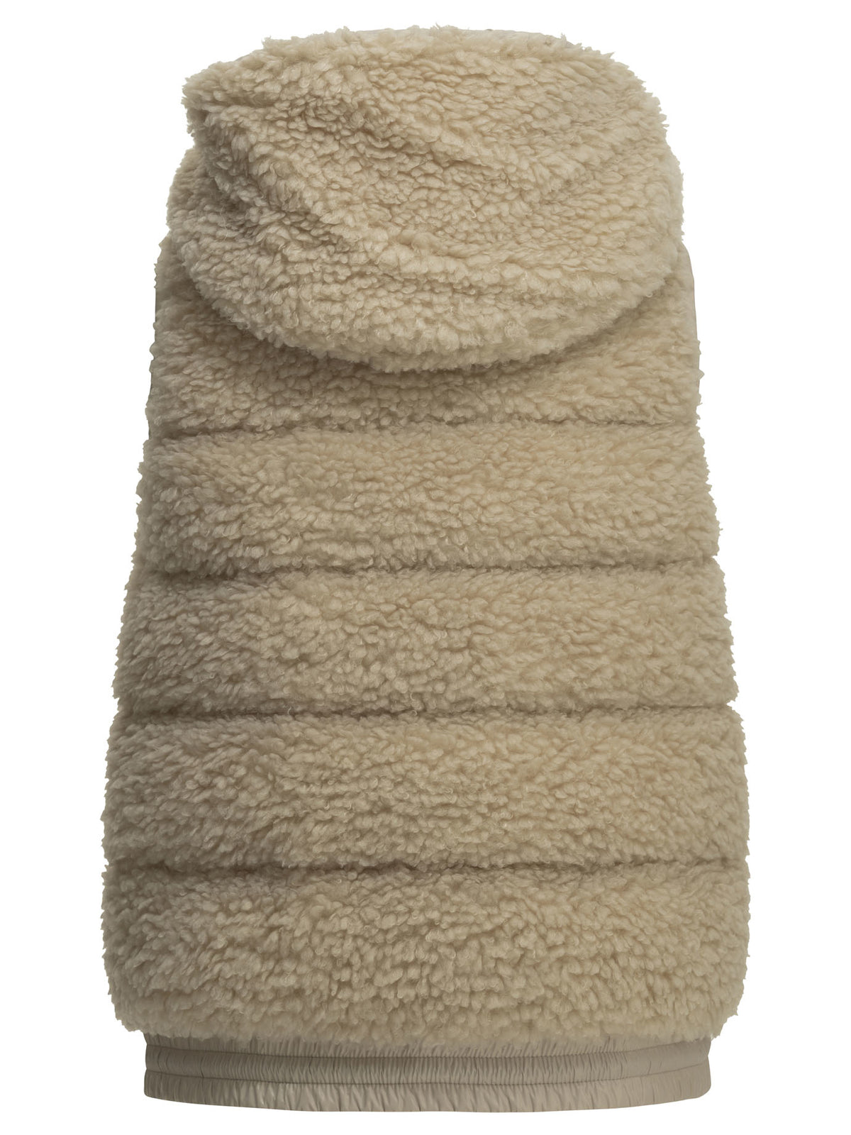 Sleeveless teddy jacket Jackets and Coats
