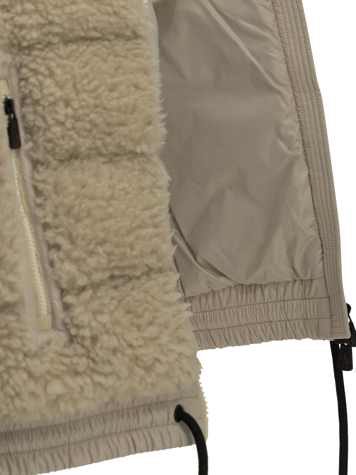 Sleeveless teddy jacket Jackets and Coats