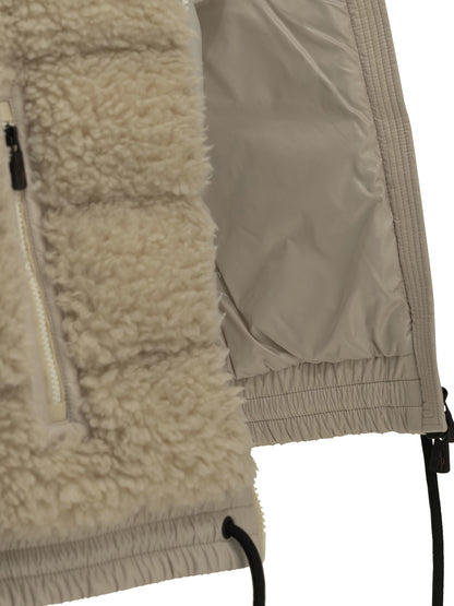 Sleeveless teddy jacket Jackets and Coats