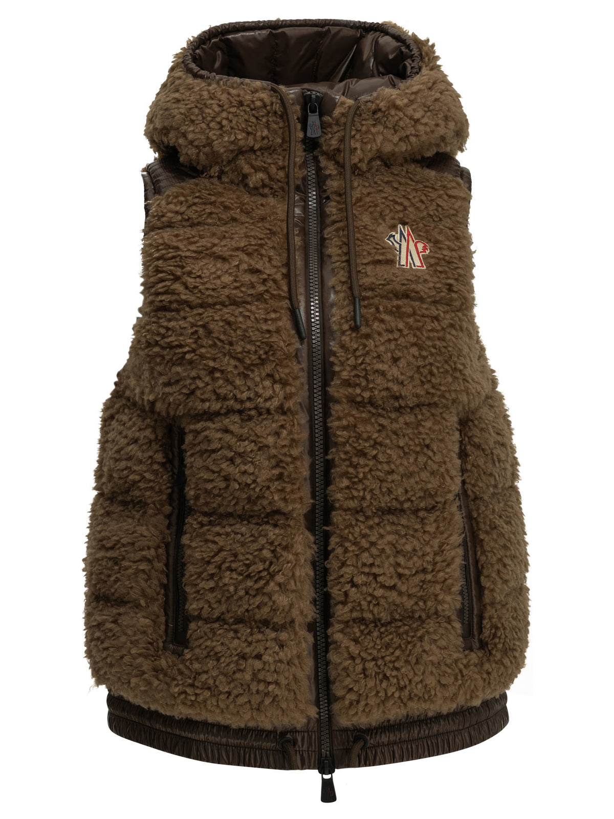 Sleeveless teddy jacket Jackets and Coats