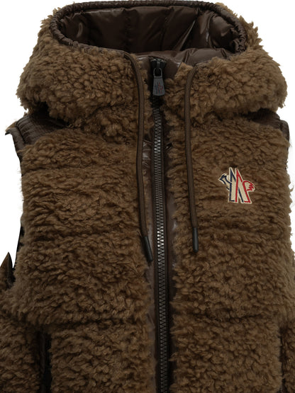 Sleeveless teddy jacket Jackets and Coats