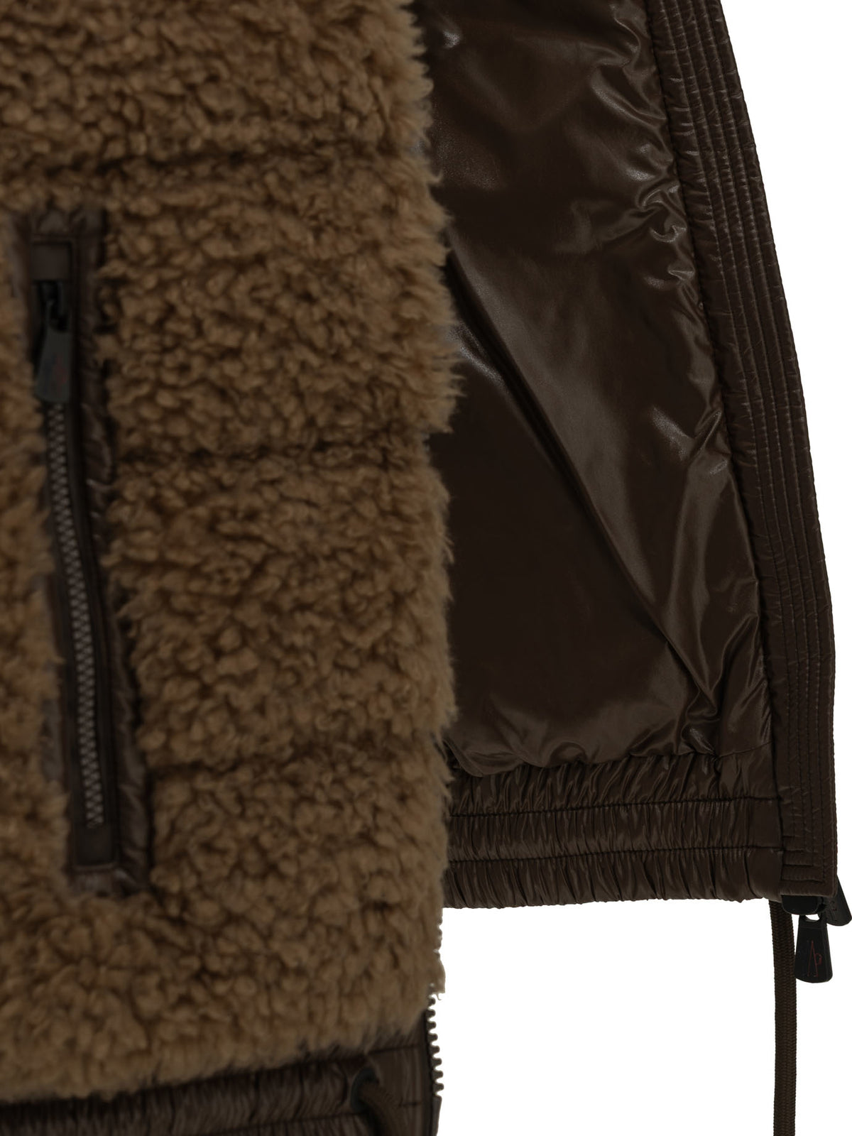 Sleeveless teddy jacket Jackets and Coats
