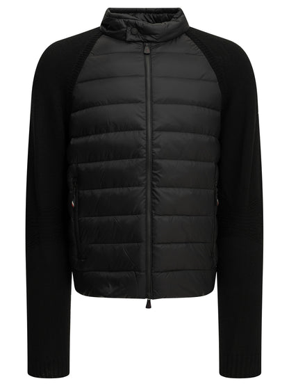 Padded wool cardigan Knitwear