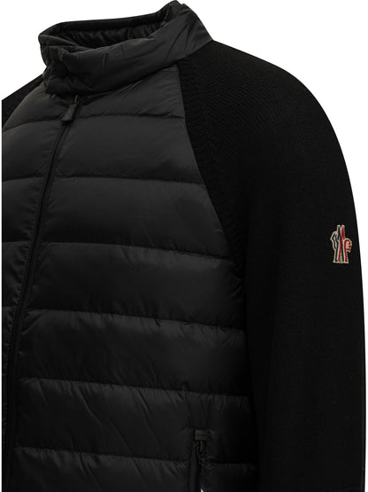 Padded wool cardigan Knitwear