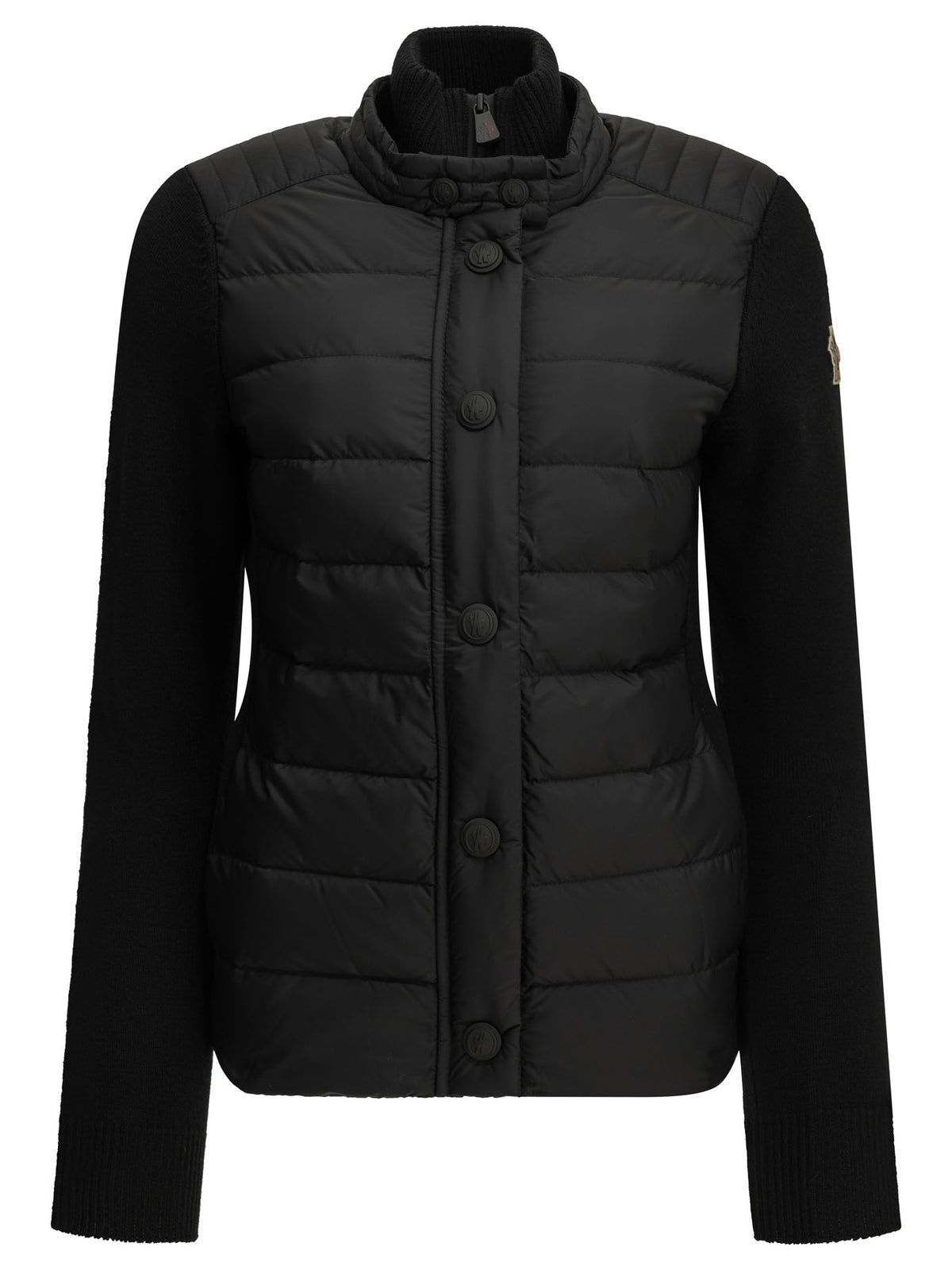 Padded wool cardigan Jackets and Coats