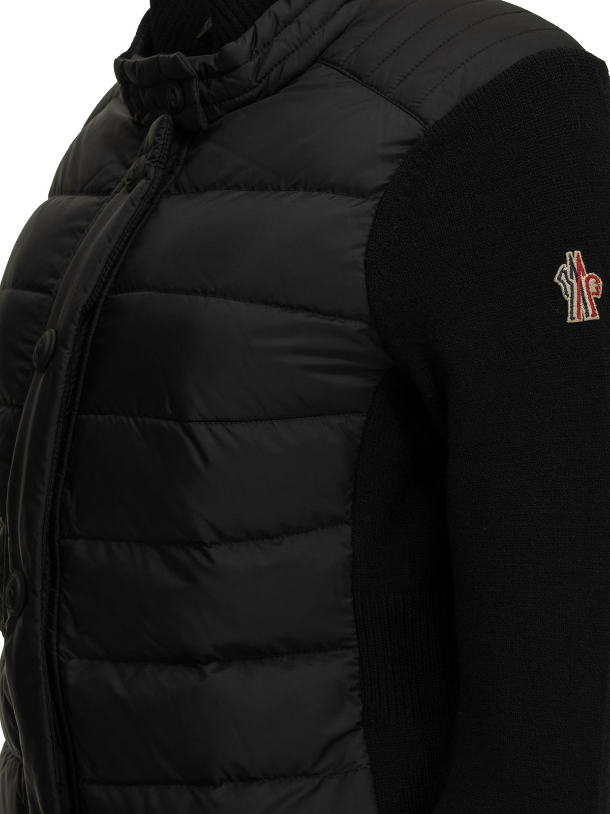 Padded wool cardigan Jackets and Coats