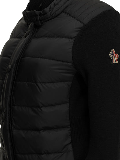 Padded wool cardigan Jackets and Coats