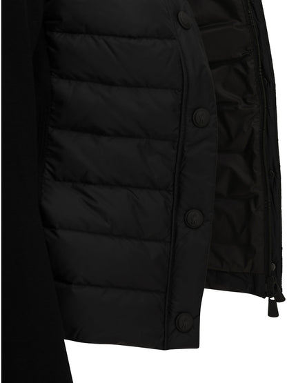 Padded wool cardigan Jackets and Coats