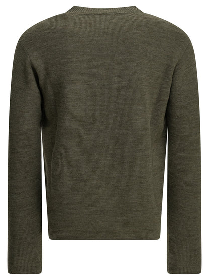 Crew-neck sweater with logo Knitwear