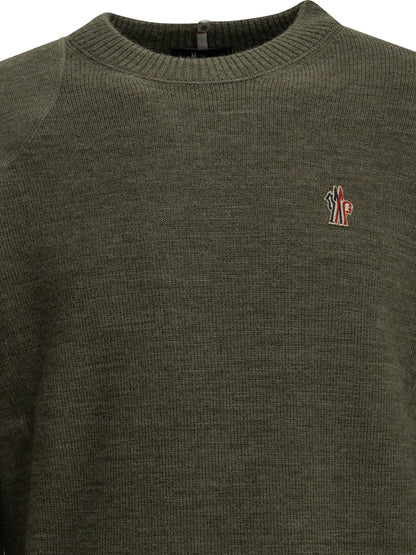 Crew-neck sweater with logo Knitwear